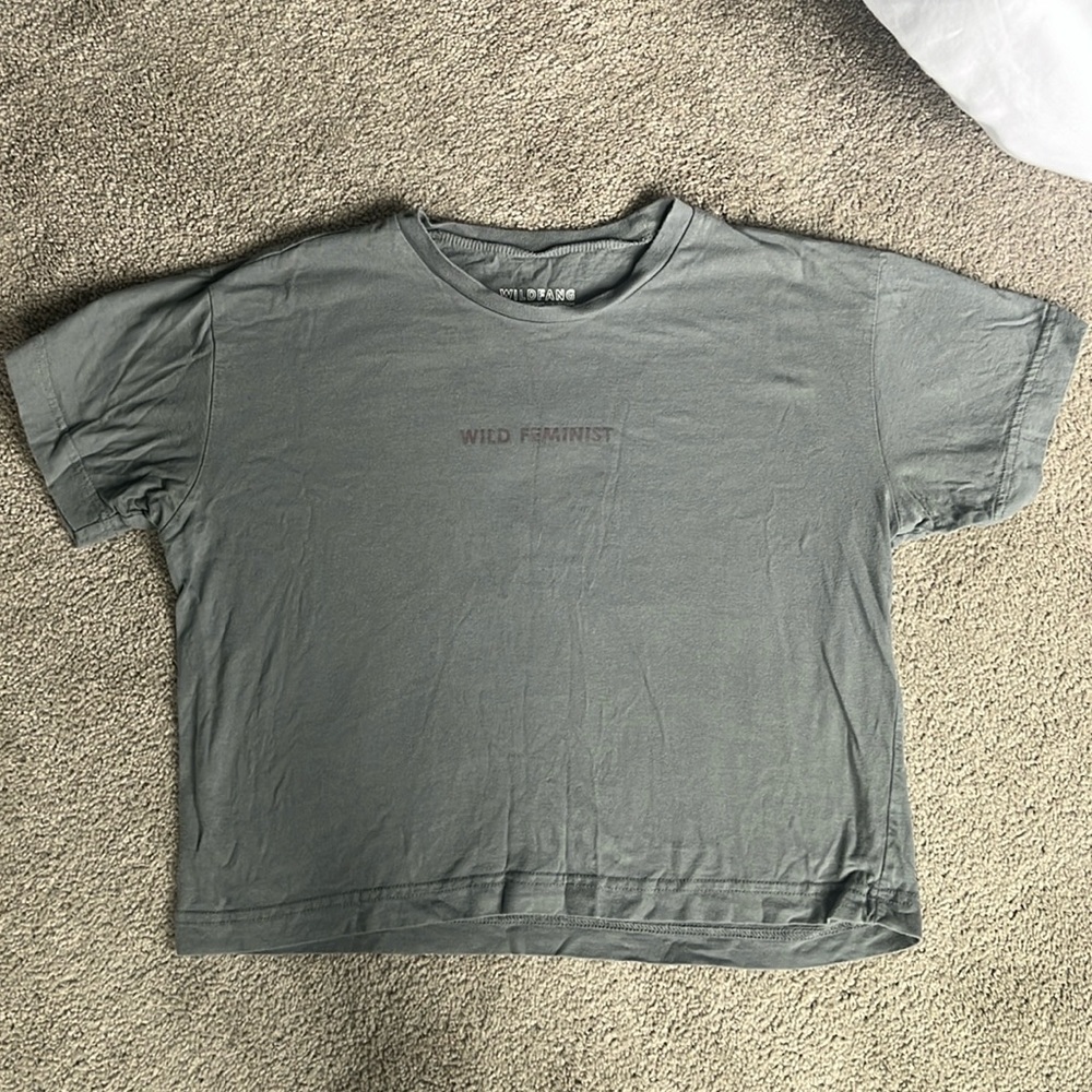 Wildfang Wild Feminist Crop